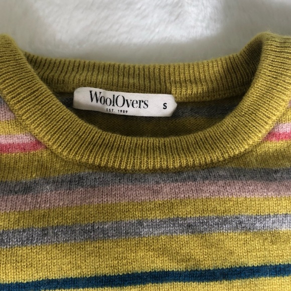 Extra Fine Merino Wool Striped Sweater - Picture 1 of 5